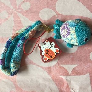 3D Japanese Goldfish charm